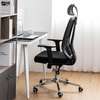 Office chair: Black Orthopedic Office Chair thumb 3