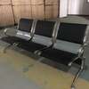 3-Seater linked visitor padded waiting chairs thumb 9