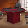 Office Table: Classic Round Mahogany Meeting Table thumb 0