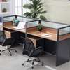 Office Workstation: 2-Way Straight Office Working Desk thumb 2