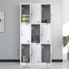 Metal Locker Cabinet with 9 Doors – Steel Wardrobe thumb 0