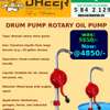 Manual Rotary Drum Pump Metal Oil Diesel thumb 2