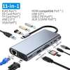 11 in 1 Dock, Aluminum Type C Adapter thumb 0