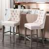 Wooden high bar stools/cocktail chairs(pairs( thumb 2