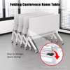 White Compact Foldable Computer Office Desk thumb 4