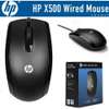 HP Wired Mouse X500 - Black thumb 2