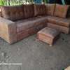 Brown 6seater l seat made by order thumb 0