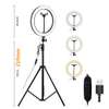 Generic 10 Inch Ring Light With 7ft (210CM) Tripod Stand thumb 0