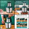 3L STAINLESS STEEL ELECTRIC MULTIFUNCTION GRINDER thumb 0