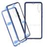 Magnetic Luxury Cases For Samsung A70,A60,A50,A40,A30,A20 With Tempered Back Glass thumb 3