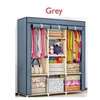 Quality portable wooden and metallic stands wardrobe thumb 2
