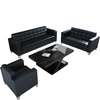 OFFICE SOFA: 5 Seater Black Office Sofa thumb 1