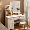 Office Dresser: White Vanity Home Office Dressing Table thumb 4