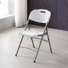 White Foldable Plastic Chair thumb 1