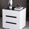 Bedside Drawer; Touch-Control Nightstand Drawer With LED thumb 3