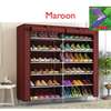 Metallic Portable shoerack with Canvas Cover* thumb 2