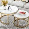 Modern Round Marble Coffee Table thumb 2
