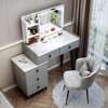 Modern Minimalist Dresser with Lighted Slate Mirror thumb 2