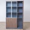 3-Door executive wooden office cabinet thumb 1