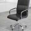 Office Chair: Leather Swivel Modern Staff Seat thumb 3