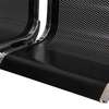 Office Bench : 3 - Seater Black Reception Bench thumb 4
