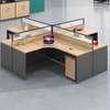 4-Way Open View Secured Modular Workstation thumb 14