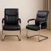 Black Leather Executive Boardroom Chair for Office thumb 4