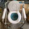 FOLDABLE TOILET SEAT COMMODE W WHEELS SALE PRICES KENYA thumb 3