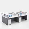 4-Seater Modern Open View Office Workstation thumb 4