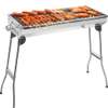 Stainless Steel Portable BBQ Grills Camping Garden Patio thumb 1