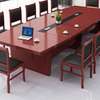 OFFICE TABLE: 2 Meter Red Office Table thumb 3