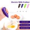 Mini Electric Whisk  Mixer Stirrer Stainless Steel Stem thumb 0
