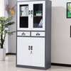 Steel 4 Door Storage Office Cabinet With 2 Drawers thumb 1