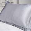 ELEGANT BLACK AND SILVER PILLOW CASES thumb 1