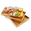 High Quality Multifunctional Bamboo Serving Trays thumb 1