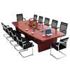 Executive Oval Wooden Conference Table thumb 2