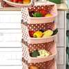 4 layer vegetable rack with top cover thumb 1