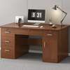 Office Desk :  Modern Computer Desk with Drawer thumb 1