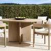 Modern Design Luxury Wood Garden Dining Table thumb 2