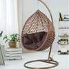 Outdoor Rattan Hanging Hammock-Swing Chair (Cushioned) thumb 10