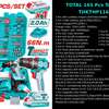 TOTAL 165 Pcs Tools set THKTHP11652 thumb 0