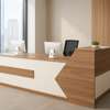 Reception Desk: Office Reception Office Hospital Long Desk thumb 0