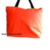 Womens Orange Ankara Canvas handbag and pouch thumb 0