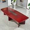 3.5 M Professional Rectangular Mahogany Boardroom Table thumb 0