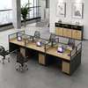 Workstation: 6 Way Modular Setup, Stylish Office Work Desk thumb 2