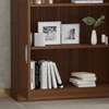 Burgundy Vertical Filing Cabinet with Shelves thumb 6