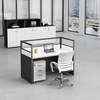 Modern 1-Person Modular Office Workstation Desk thumb 0