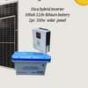2 × 550W Solar Panels Kit + 1kVA Hybrid Inverter thumb 1