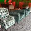 Chesterfield 7 seater sofas(with 2 wingback chairs in set) thumb 5