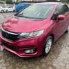 Honda fit hybrid maroon thumb 1